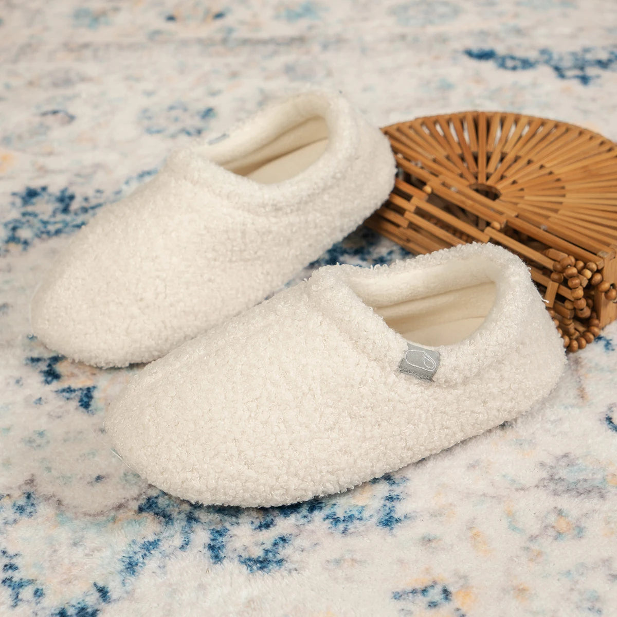 pantoufle chaude femme