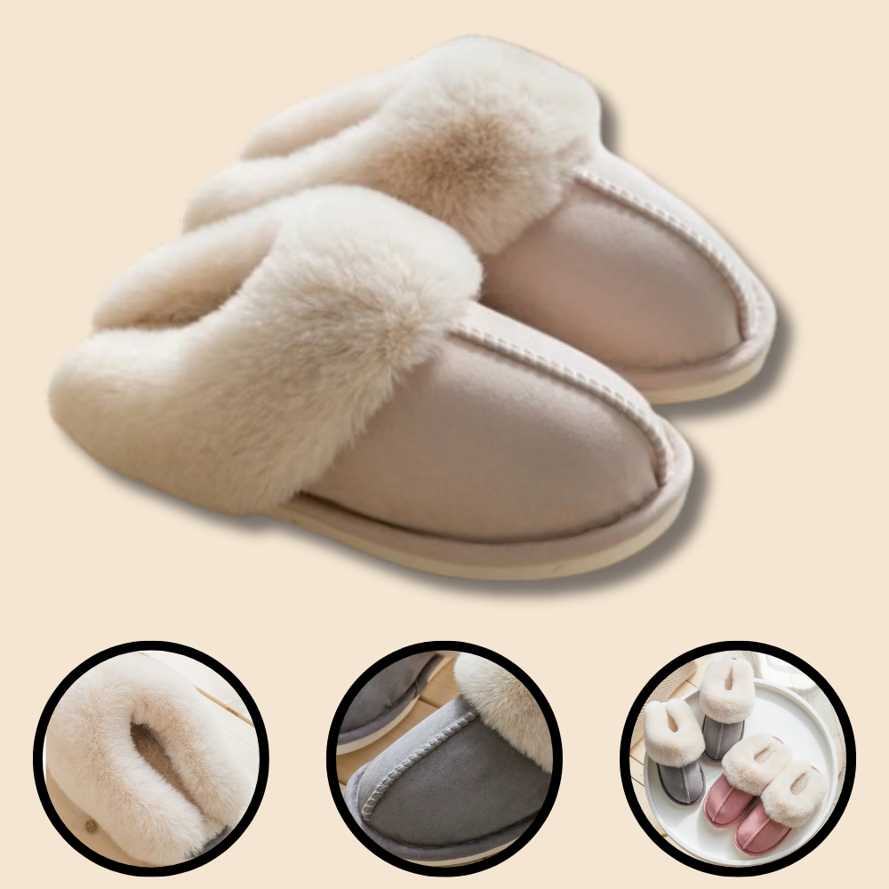 pantoufle confort femme