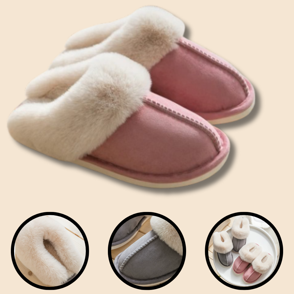 pantoufle confort femme