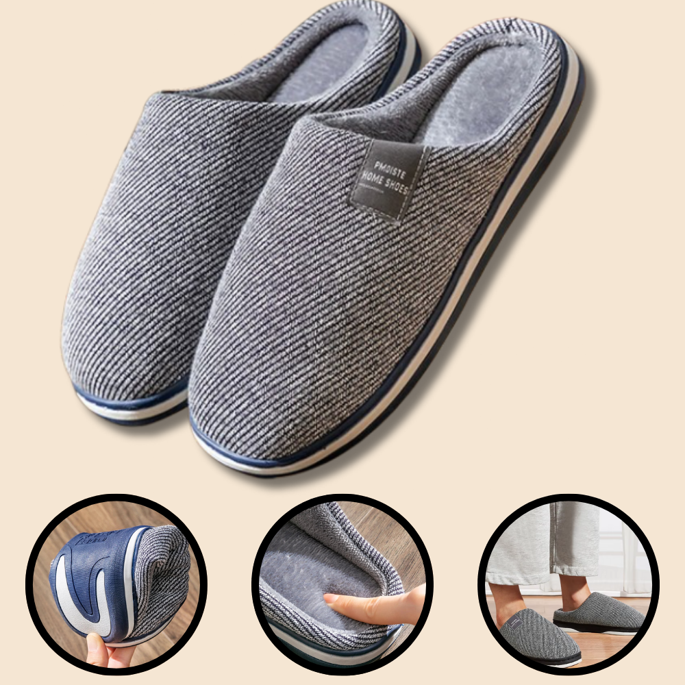 pantoufles pieds sensibles femme