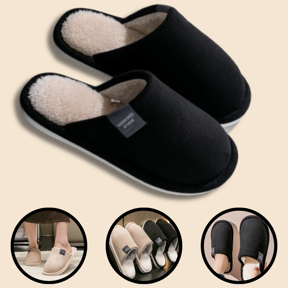 pantoufle femme pieds sensibles