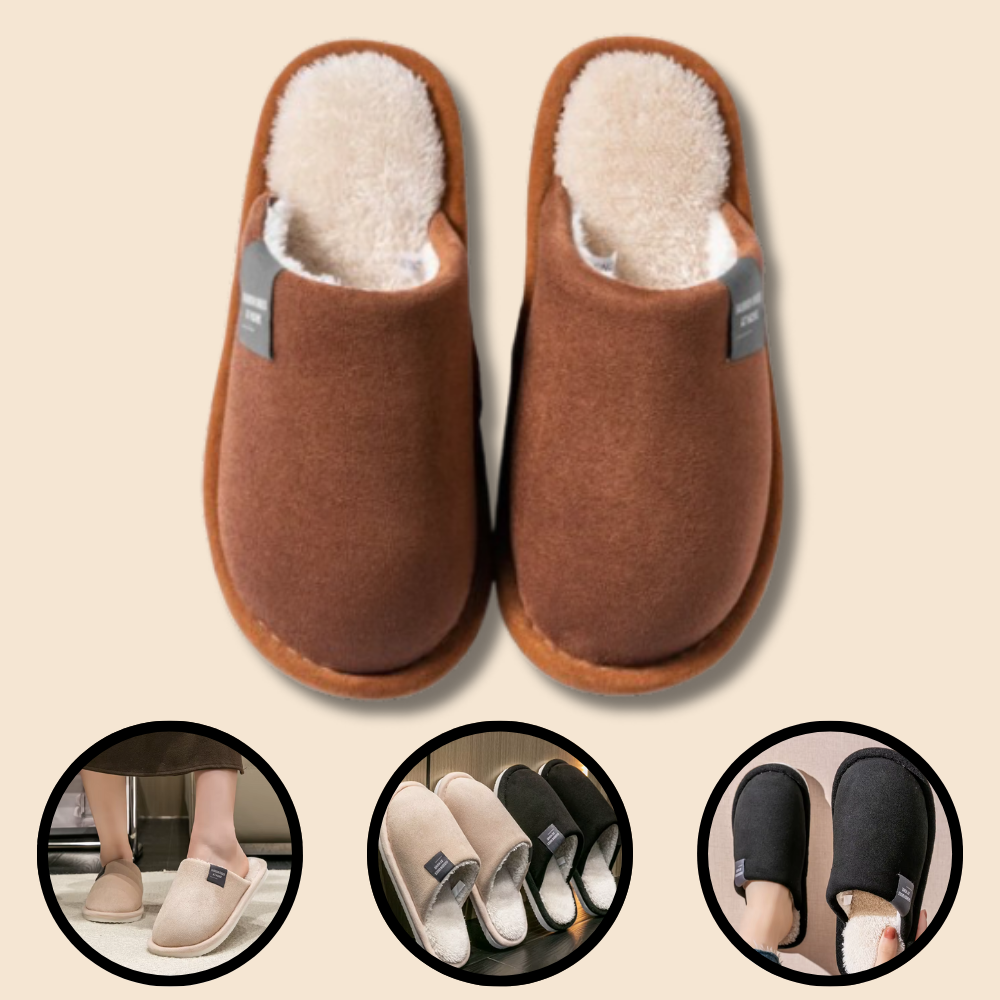 pantoufle femme pieds sensibles