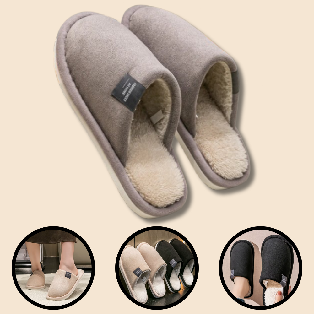 pantoufle femme pieds sensibles